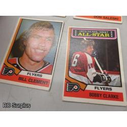 Q-52: Hockey Cards – 1972 to 1986 – Various Teams – 45 Items