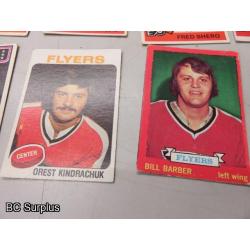 Q-52: Hockey Cards – 1972 to 1986 – Various Teams – 45 Items