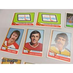 Q-53: Hockey Cards – 1972 to 1989 – Various Teams – 43 Items