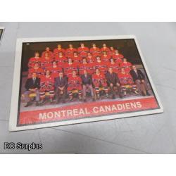 Q-53: Hockey Cards – 1972 to 1989 – Various Teams – 43 Items