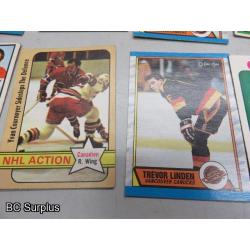 Q-53: Hockey Cards – 1972 to 1989 – Various Teams – 43 Items