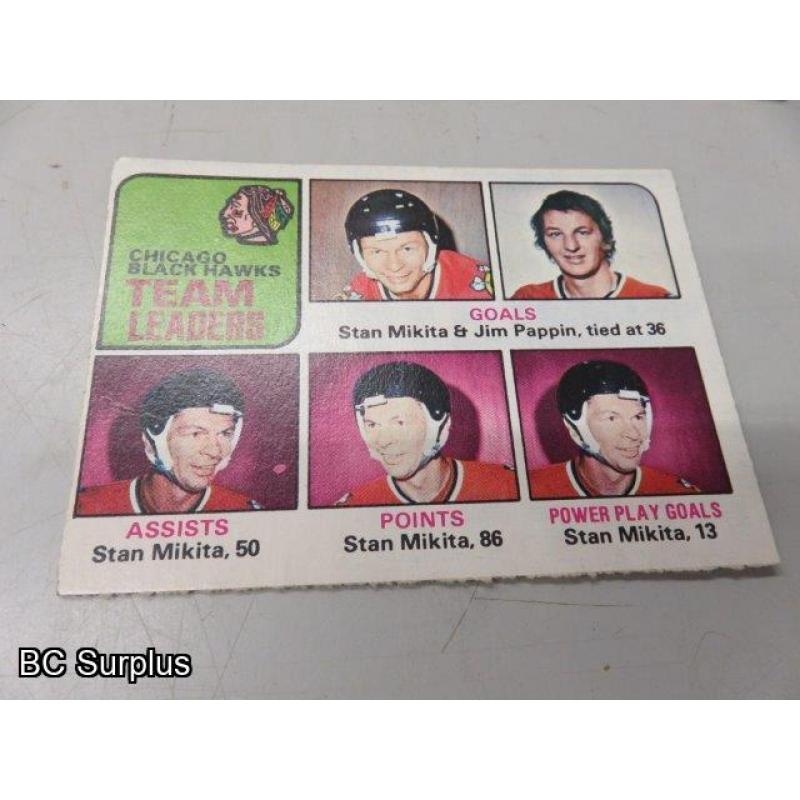 Q-54: Hockey Cards – 1970 to 1984 – Various Teams – 23 Items