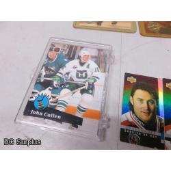 Q-56: Hockey Cards – Various – 1 Lot