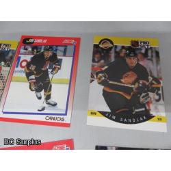 Q-59: Canucks Hockey Cards – 1991 – 53 Items