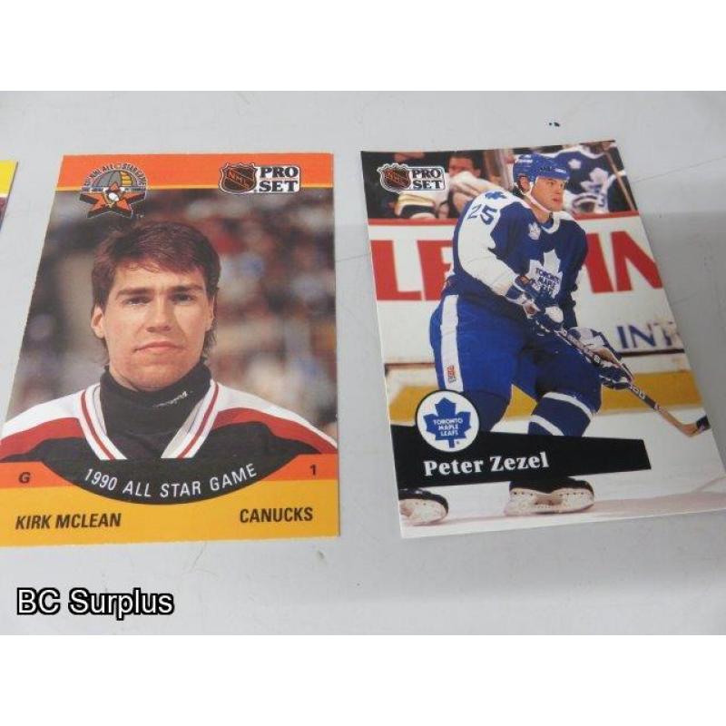 Q-59: Canucks Hockey Cards – 1991 – 53 Items