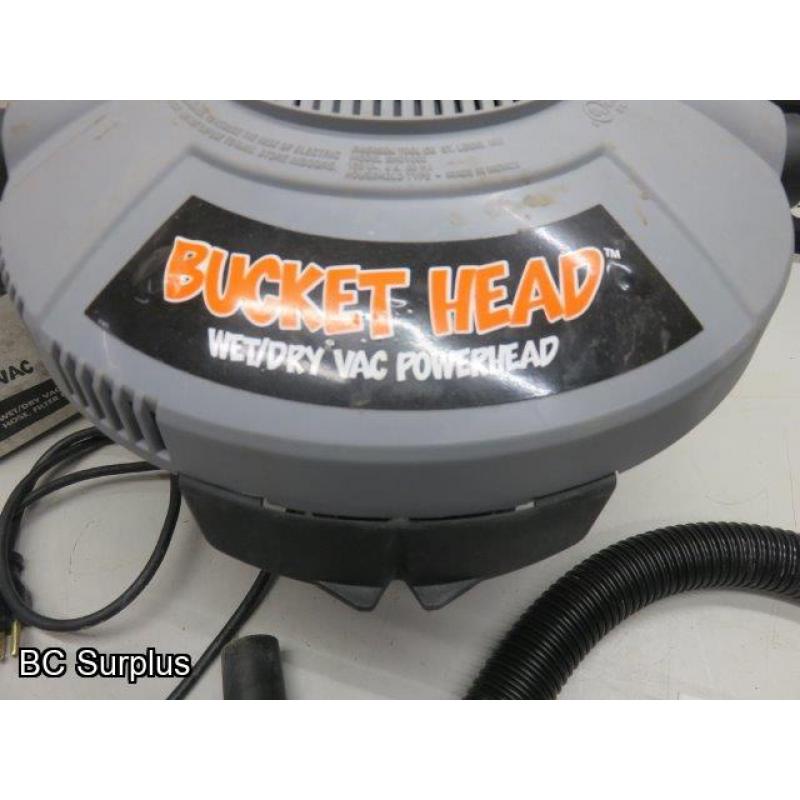 Q-120: Home Depot Bucket Head Vacuum – Wet/Dry