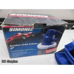 Q-121: Simoniz Random Orbit Polisher – Boxed