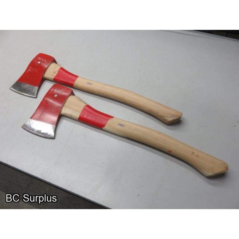 Q-123: Firefighting Axes – Unused - 2 Items