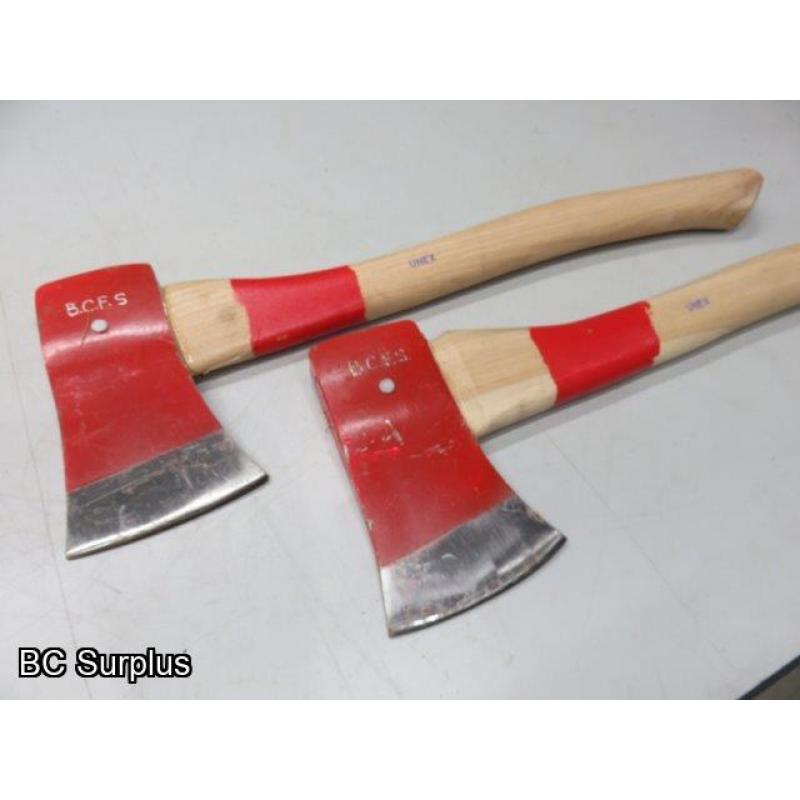 Q-122: Firefighting Axes – Unused - 2 Items