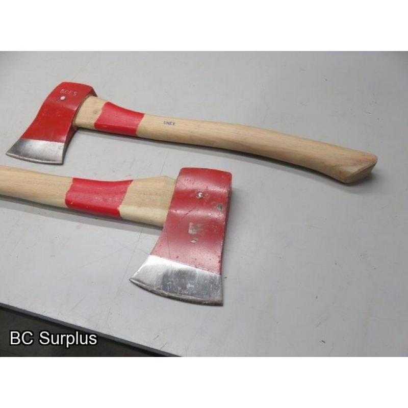 Q-123: Firefighting Axes – Unused - 2 Items