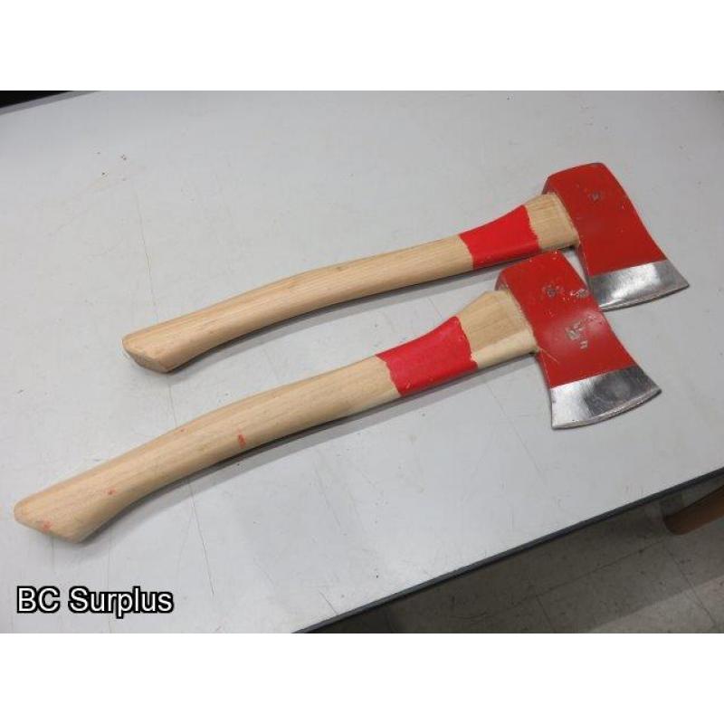 Q-123: Firefighting Axes – Unused - 2 Items