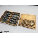 Q-130: Irwin & Cifall Wood Auger Drill Bits – 2 Sets – Vintage