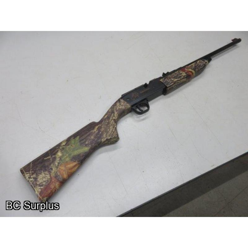 Q-113: Daisy .177 Pellet & BB Air Rifle – Cammo – 1 Item