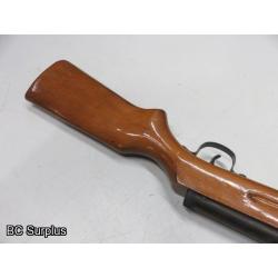 Q-116: Breach Load Pellet Air Rifle – Wooden Stock – 1 Item