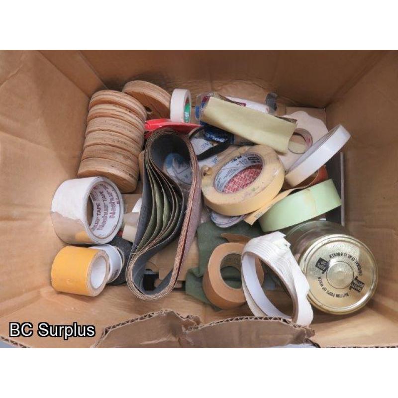 Q-148: Sand Paper & Sanding Discs – 1 Lot