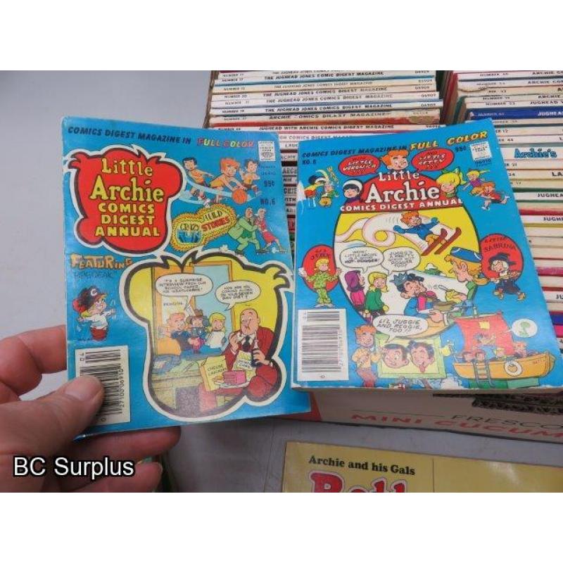 Q-169: Archie; Jughead; Richie Rich Comics – 1 Lot