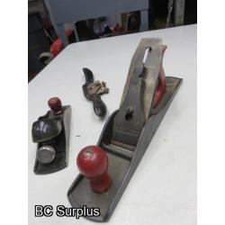 Q-137: Various Hand Planes – 3 Items