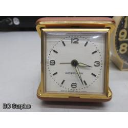 Q-174: Westclox Vintage Clock Collection – 8 Items