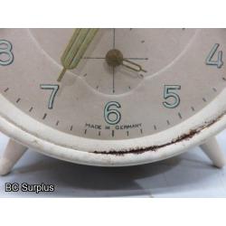 Q-174: Westclox Vintage Clock Collection – 8 Items