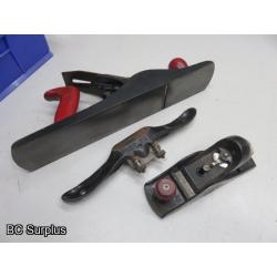 Q-137: Various Hand Planes – 3 Items