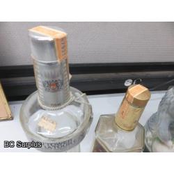 Q-181: Vintage Decanters & Liquor Bottles – 1 Lot