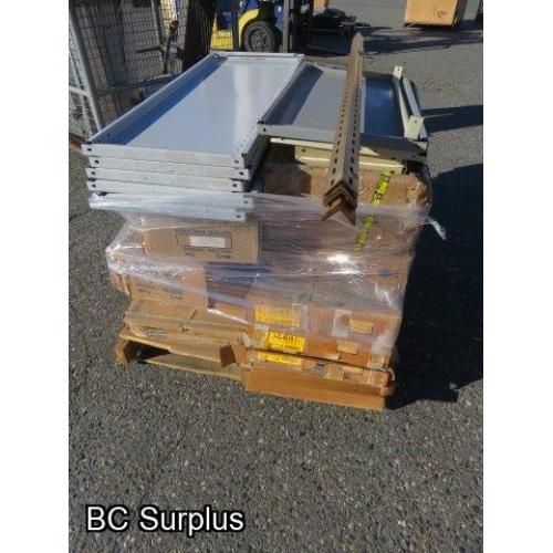 Q-226: Metal Shelving – Edsal & Tennsco – 1 Lot