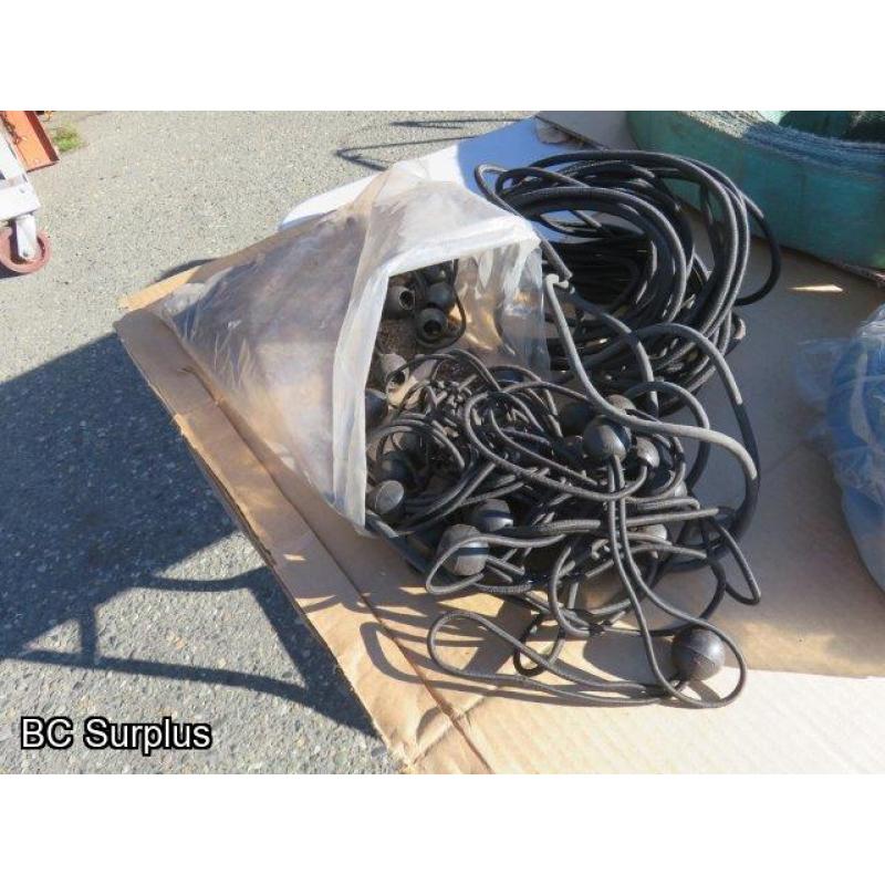 Q-231: Lifting Slings; Gloves & Bungee Cord – 1 Lot