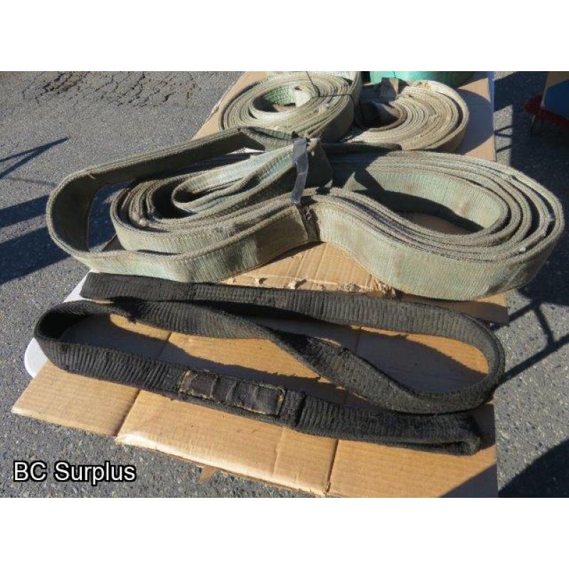 Q-231: Lifting Slings; Gloves & Bungee Cord – 1 Lot