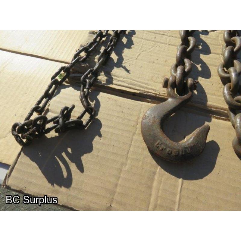 Q-232: Pallet Puller with Chain – Orange