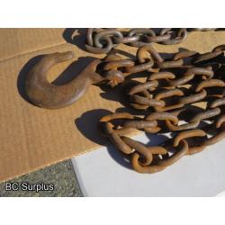 Q-235: Chains & Hooks – 1 Lot