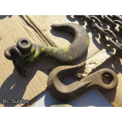 Q-235: Chains & Hooks – 1 Lot