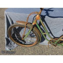 Q-256: Vintage Collegiate Cruiser Bicycle