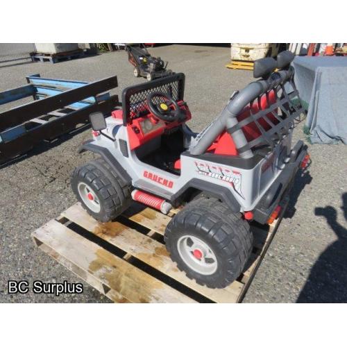 Q-260: Peg Perego Jeep with Charger