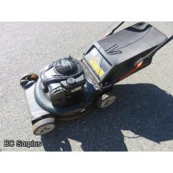 Q-262: Remington 140cc Rear Bag Mower