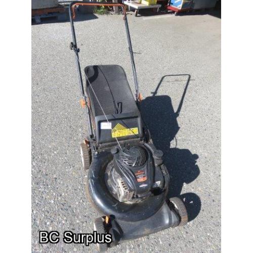 Q-262: Remington 140cc Rear Bag Mower