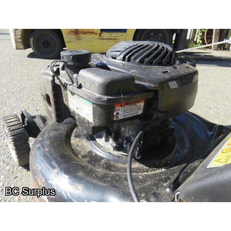 Q-262: Remington 140cc Rear Bag Mower