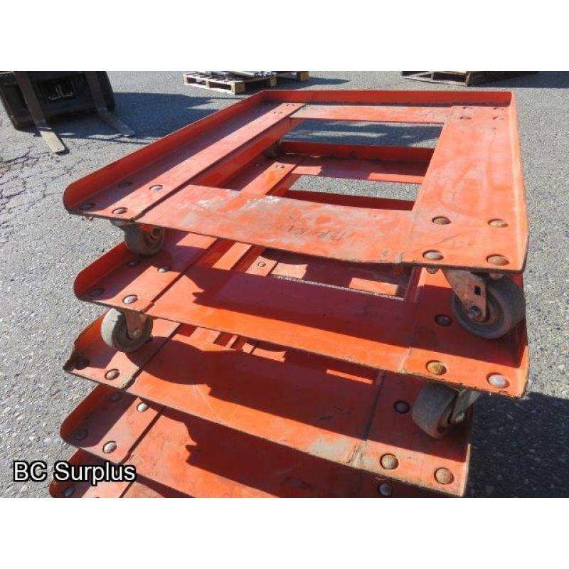 Q-238: Heavy Duty Steel-Framed Carts – 6 Items