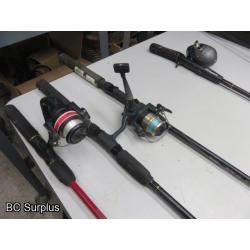 Q-269: Fishing Rods & Reels – 1 Lot