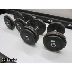 Q-288: Eurosport Dumbbell Set – 4 Items