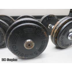 Q-288: Eurosport Dumbbell Set – 4 Items