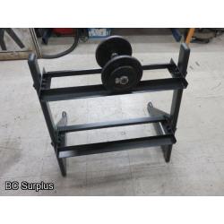 Q-289: Dumbbell Storage Rack – 2 Shelf