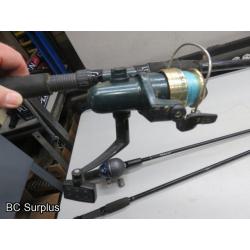 Q-269: Fishing Rods & Reels – 1 Lot