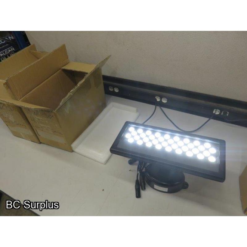 Q-329: LED 55W Outdoor Fixture – 2 Items