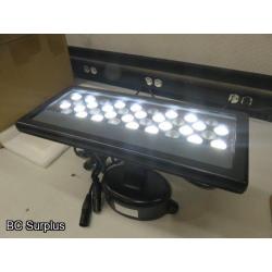 Q-329: LED 55W Outdoor Fixture – 2 Items