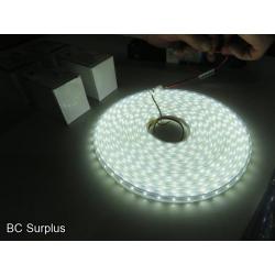 Q-338: LED Tape Lights – Cool White – 35 Items