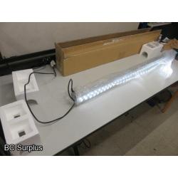 Q-356: LED Linear Light Bar Wall Washer – White – Unused