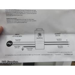 Q-372: LED Magnetic Drivers – 277V/24V – 1 Lot