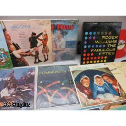 Q-378: Vintage LP Record Collection – 1 Lot