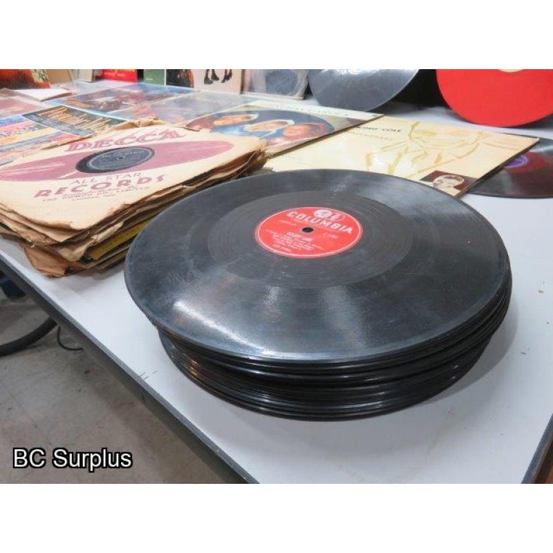 Q-378: Vintage LP Record Collection – 1 Lot
