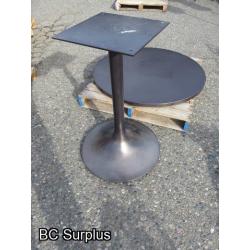 Q-403: Centre Pedestal Round Table